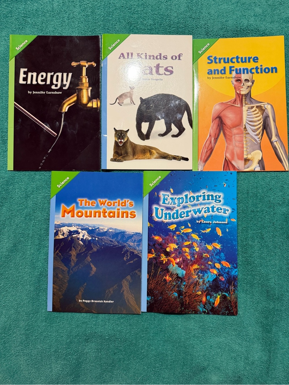 Set of 5 Science Reader Books